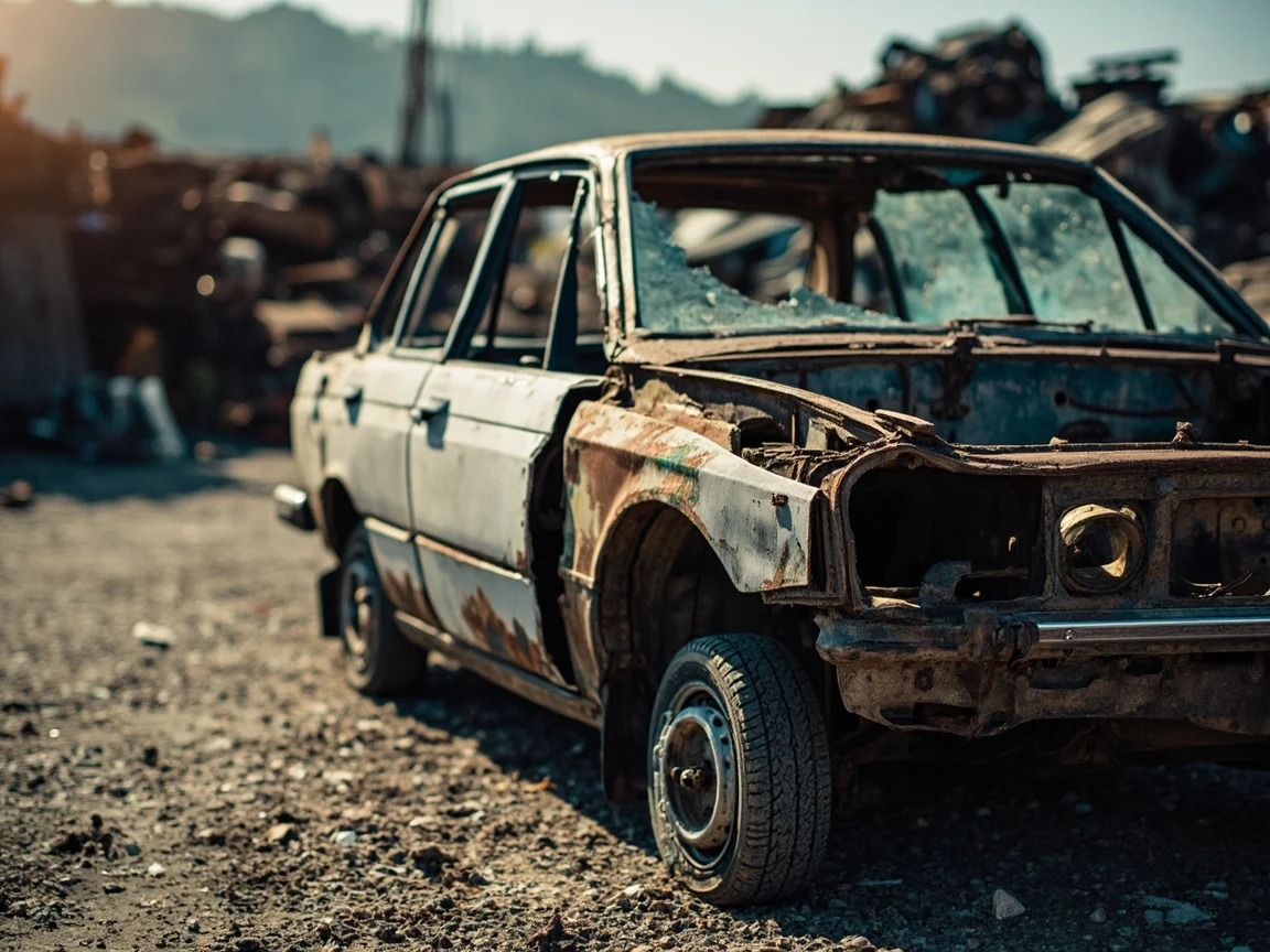 Epave voiture &middot; image &agrave; la une