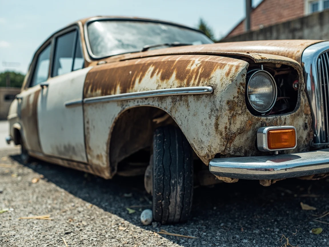 Epave voiture &middot; image &agrave; la une