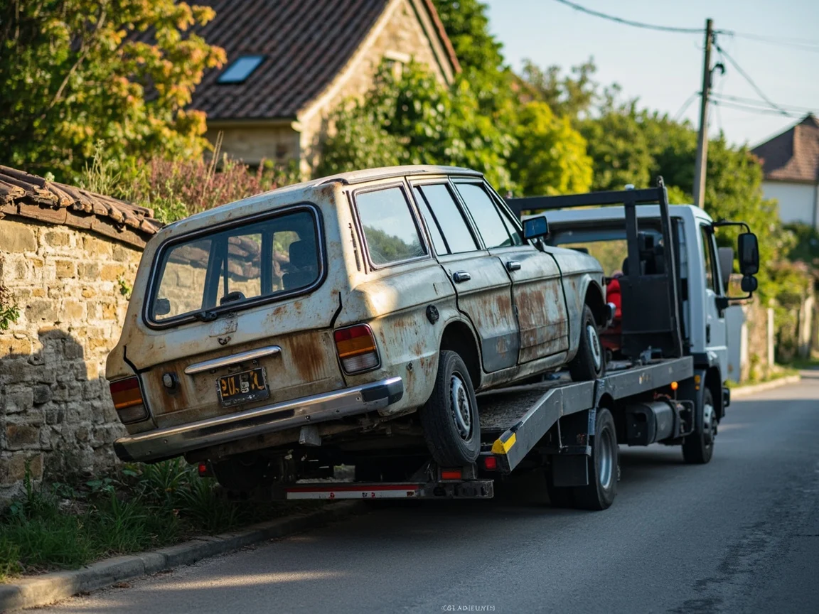 Mettre sa voiture &agrave; la casse &middot; image &agrave; la une