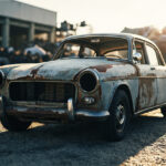 , , , ,  - Destruction voiture Brou-Sur-Chantereine / Seine-et-Marne / 77177
