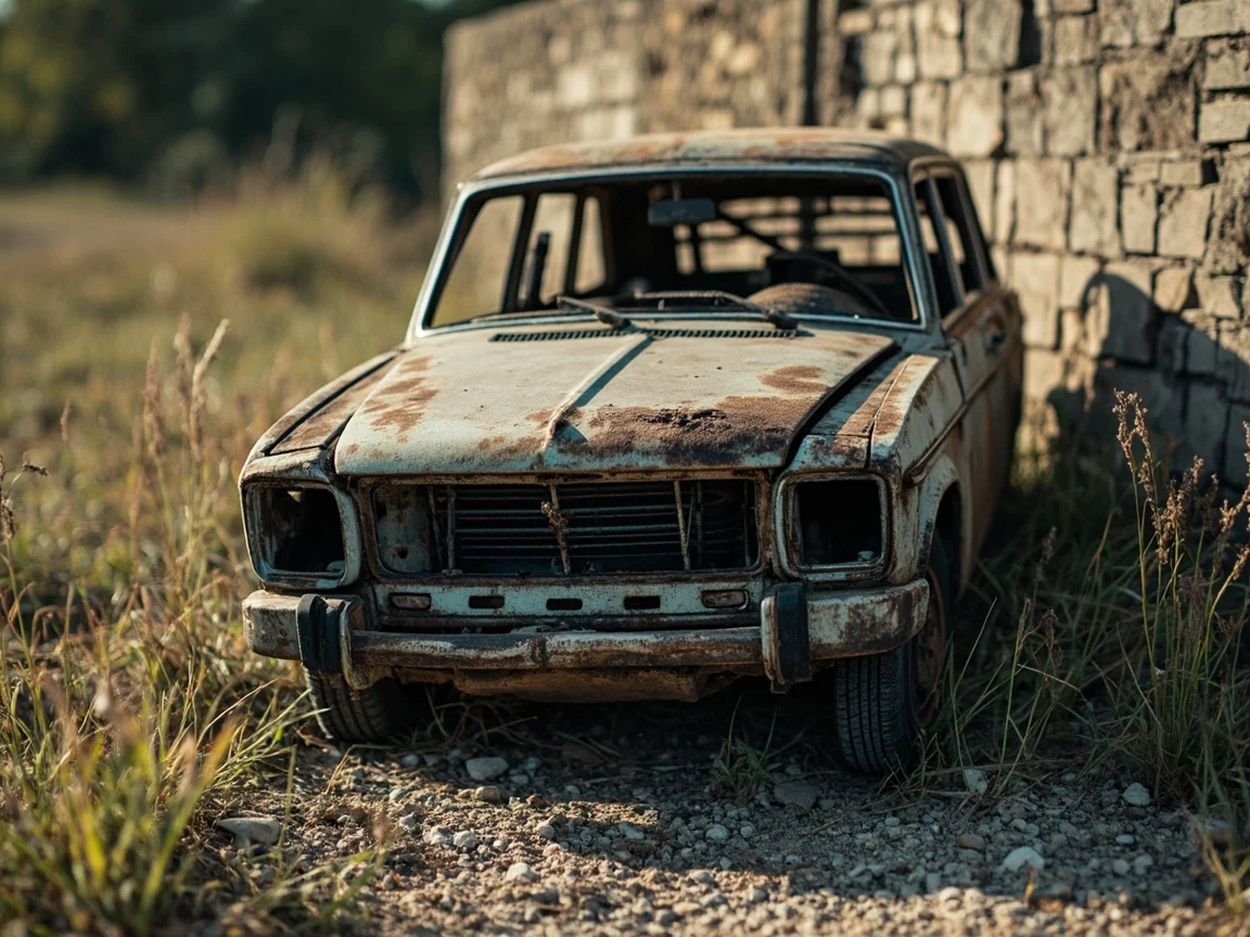 Epave voiture &middot; image &agrave; la une