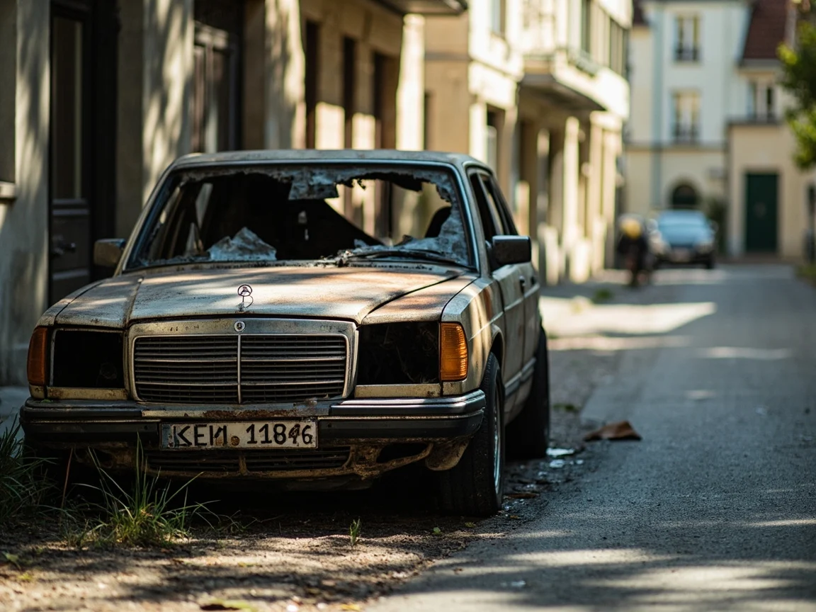 Epave voiture &middot; image &agrave; la une