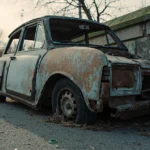 Epave voiture &mdash; Epave voiture : Auvers-Sur-Oise / 95430 &middot; image &agrave; la une