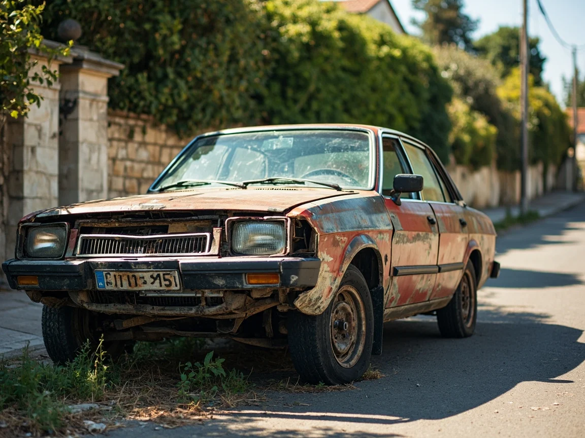 Epave voiture &middot; image &agrave; la une