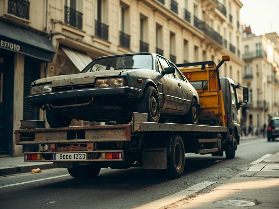 Mettre sa voiture &agrave; la casse &middot; image &agrave; la une