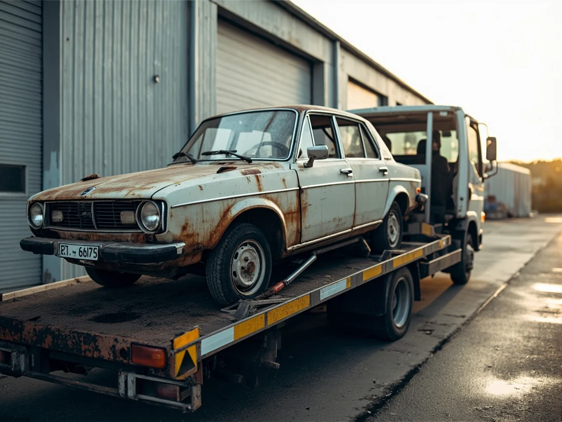 Mettre sa voiture &agrave; la casse &middot; image &agrave; la une