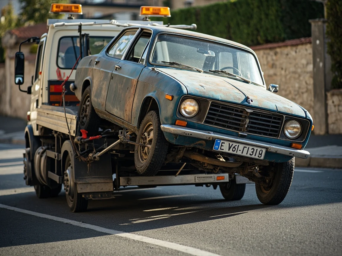 Mettre sa voiture &agrave; la casse &middot; image &agrave; la une