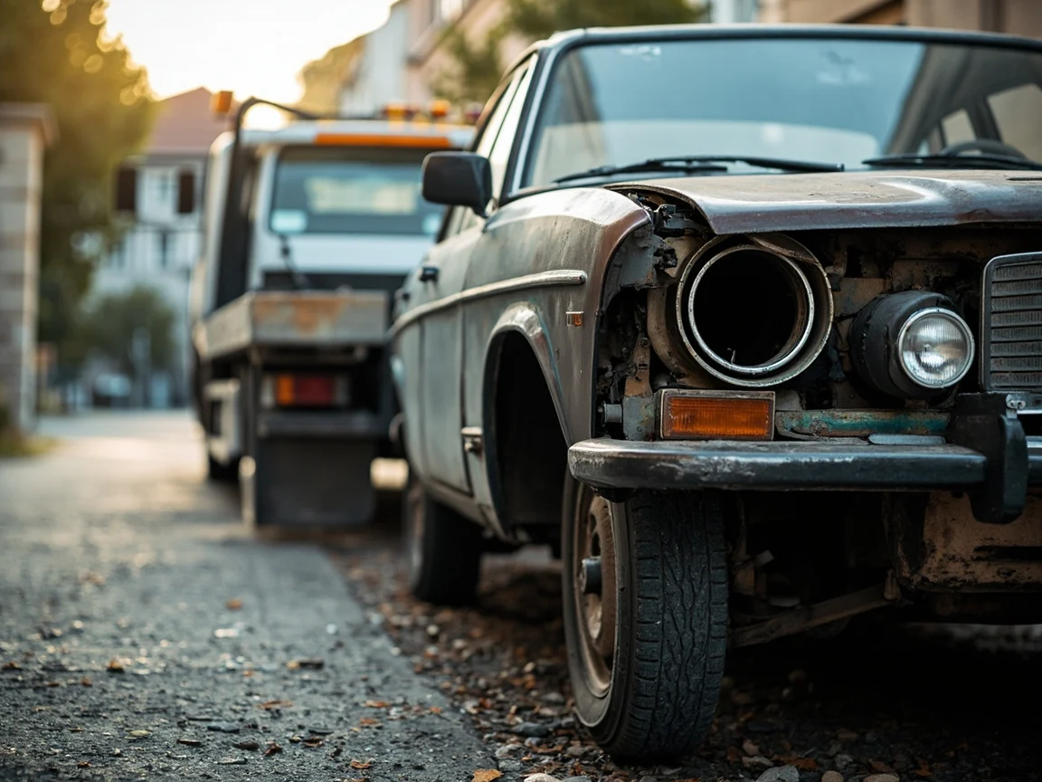 Mettre sa voiture &agrave; la casse &middot; image &agrave; la une