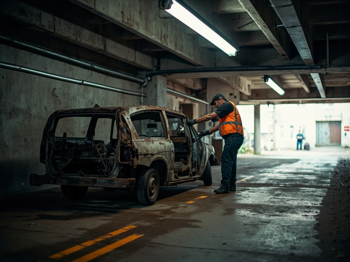 Enl&egrave;vement &eacute;pave sous-sol / parking &middot; image &agrave; la une
