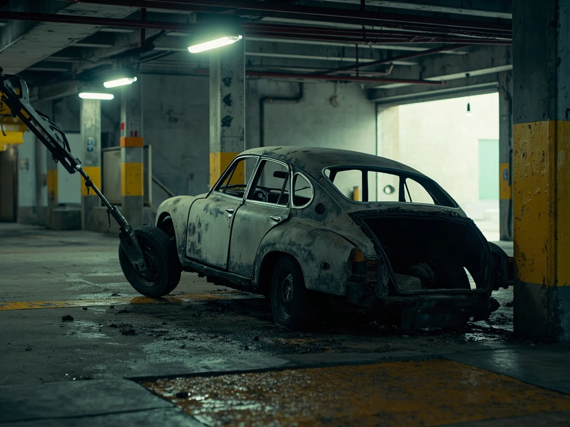 Enl&egrave;vement &eacute;pave sous-sol / parking &middot; image &agrave; la une