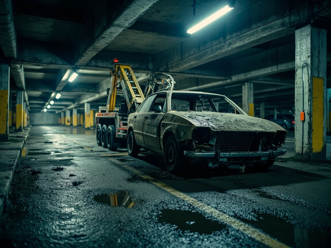 Enl&egrave;vement &eacute;pave sous-sol / parking &middot; image &agrave; la une