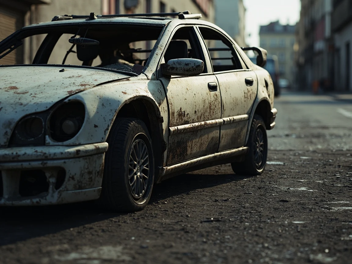 Epave voiture &middot; image &agrave; la une