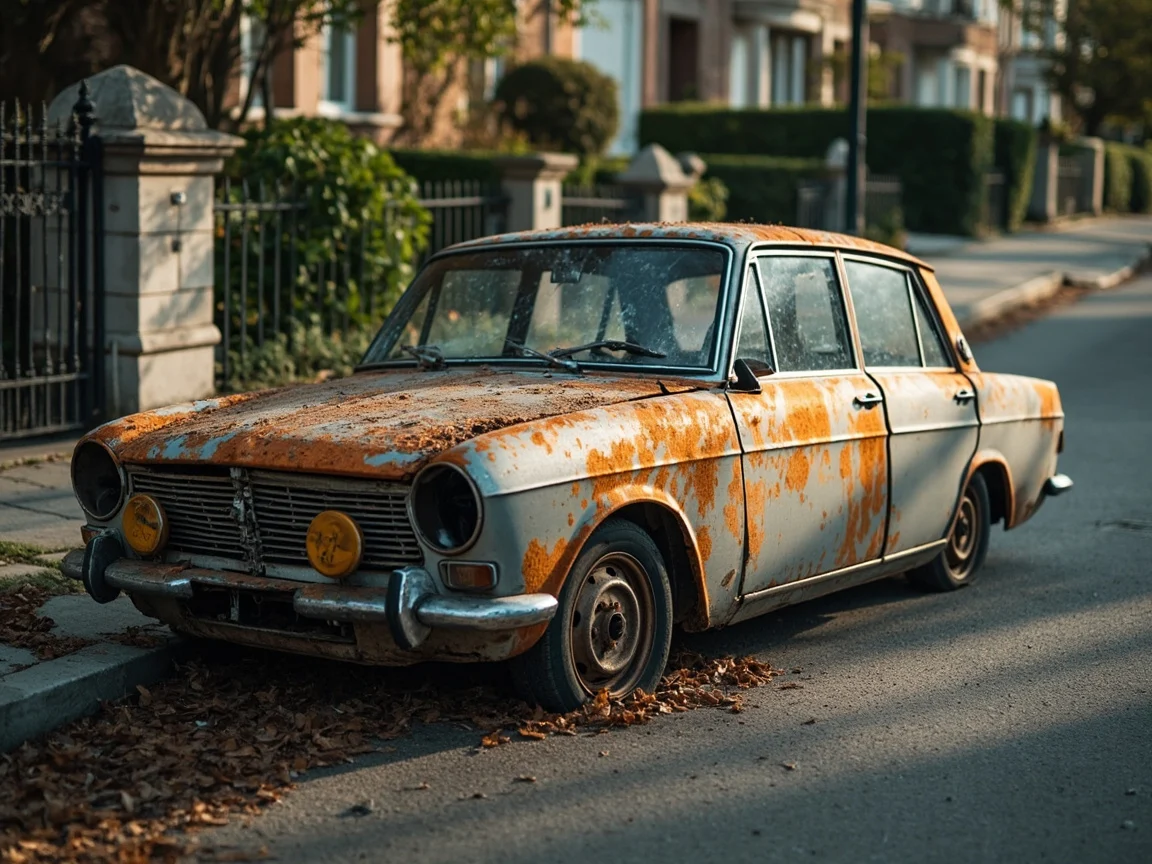 Epave voiture &middot; image &agrave; la une
