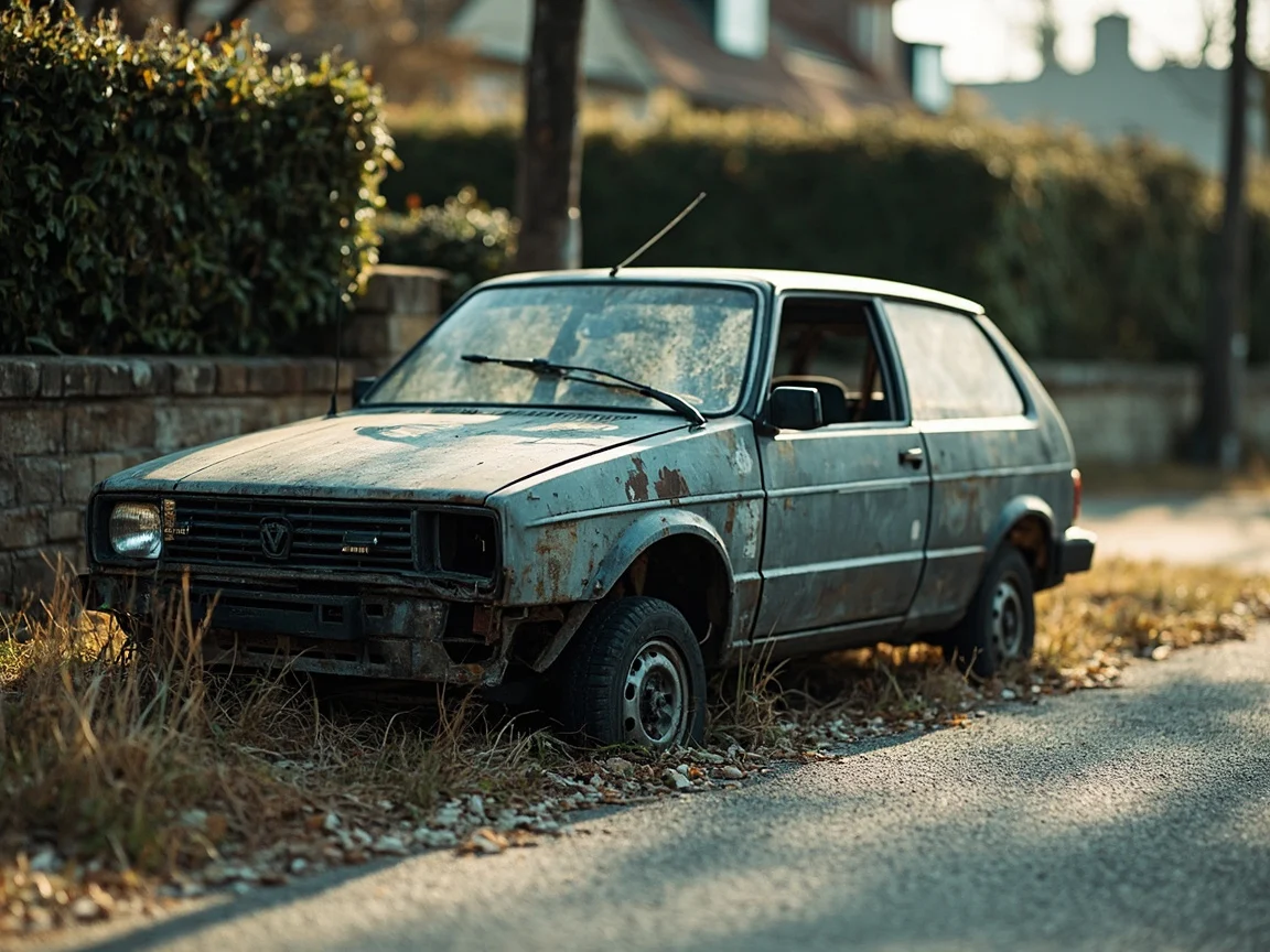 Epave voiture &middot; image &agrave; la une