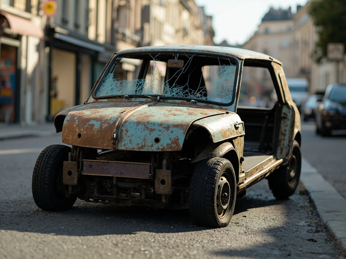 Epave voiture &middot; image &agrave; la une