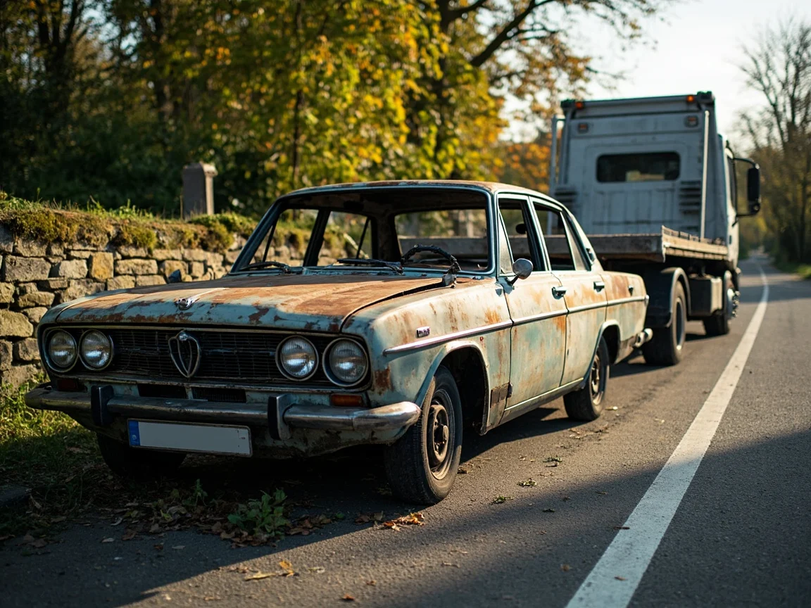 Mettre sa voiture &agrave; la casse &middot; image &agrave; la une