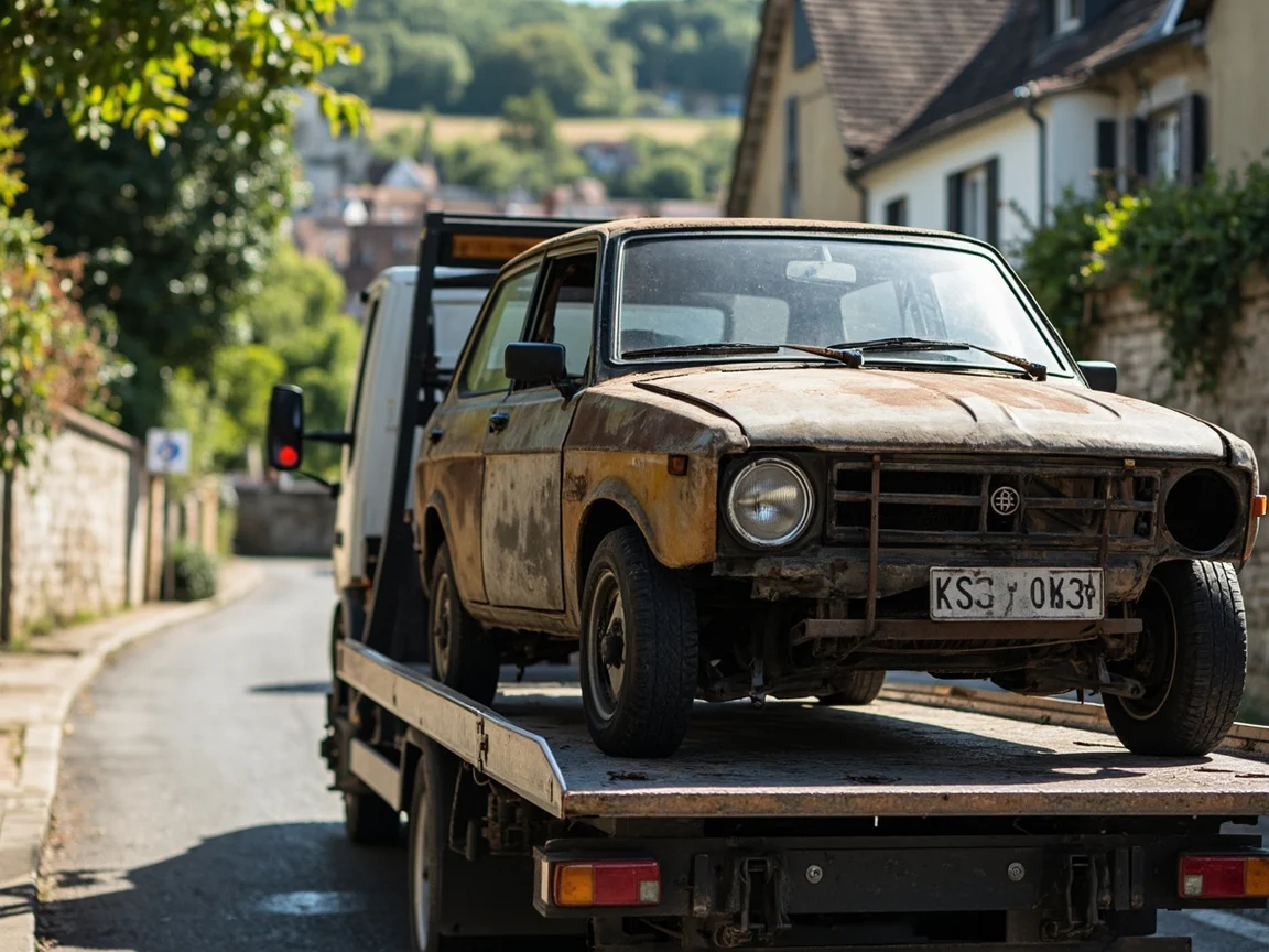 Mettre sa voiture &agrave; la casse &middot; image &agrave; la une