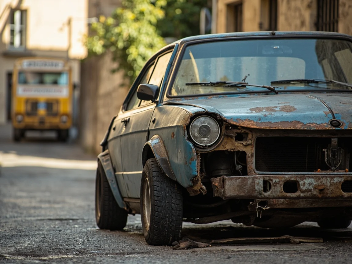 Mettre sa voiture &agrave; la casse &middot; image &agrave; la une