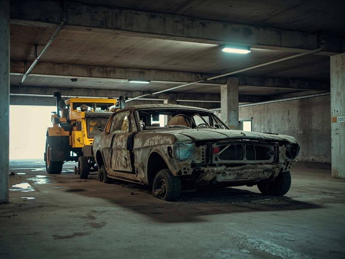Enl&egrave;vement &eacute;pave sous-sol / parking &middot; image &agrave; la une
