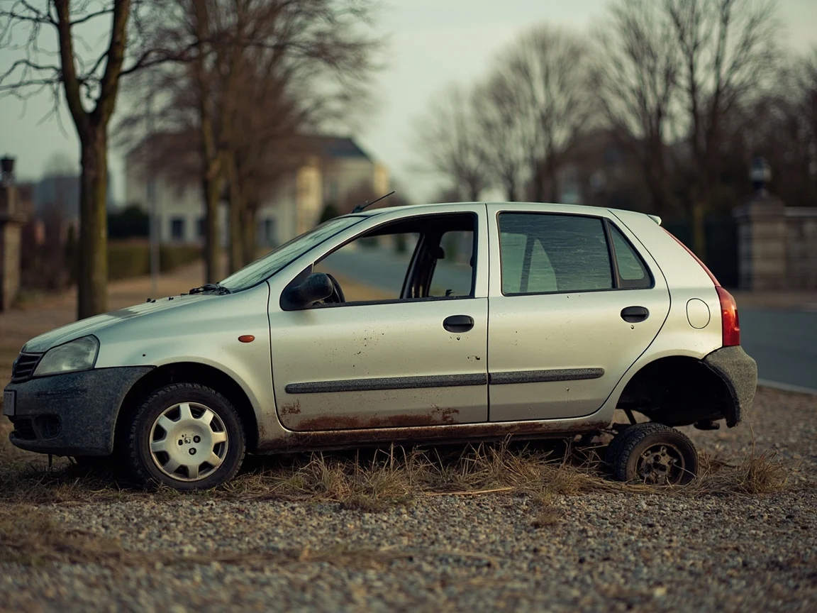 Epave voiture &middot; image &agrave; la une