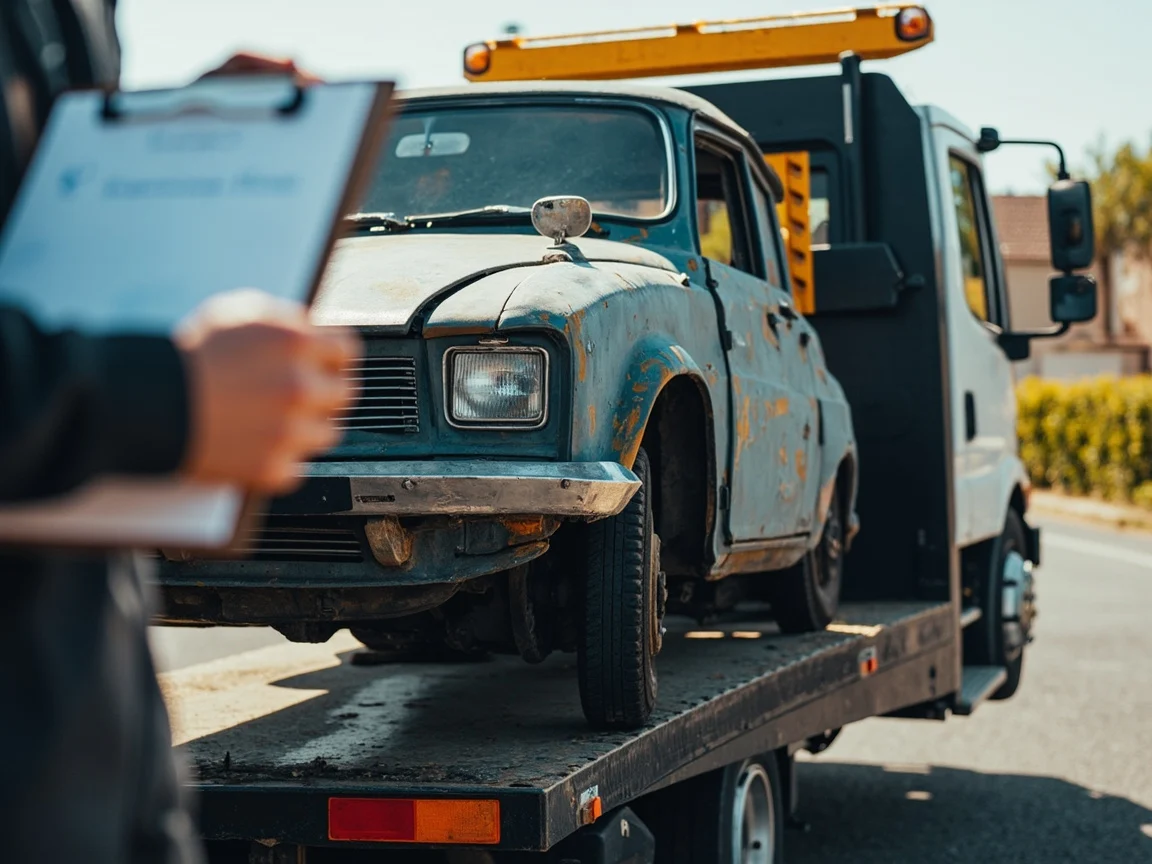 Mettre sa voiture &agrave; la casse &middot; image &agrave; la une
