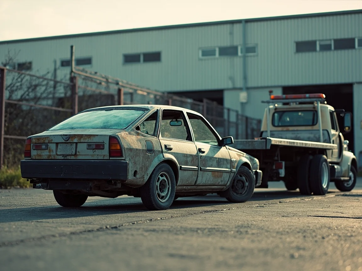 Mettre sa voiture &agrave; la casse &middot; image &agrave; la une