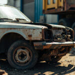 , , , ,  - Destruction voiture - Auffargis / 78