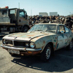 , , , ,  - Destruction voiture - Saint-Cloud - 92