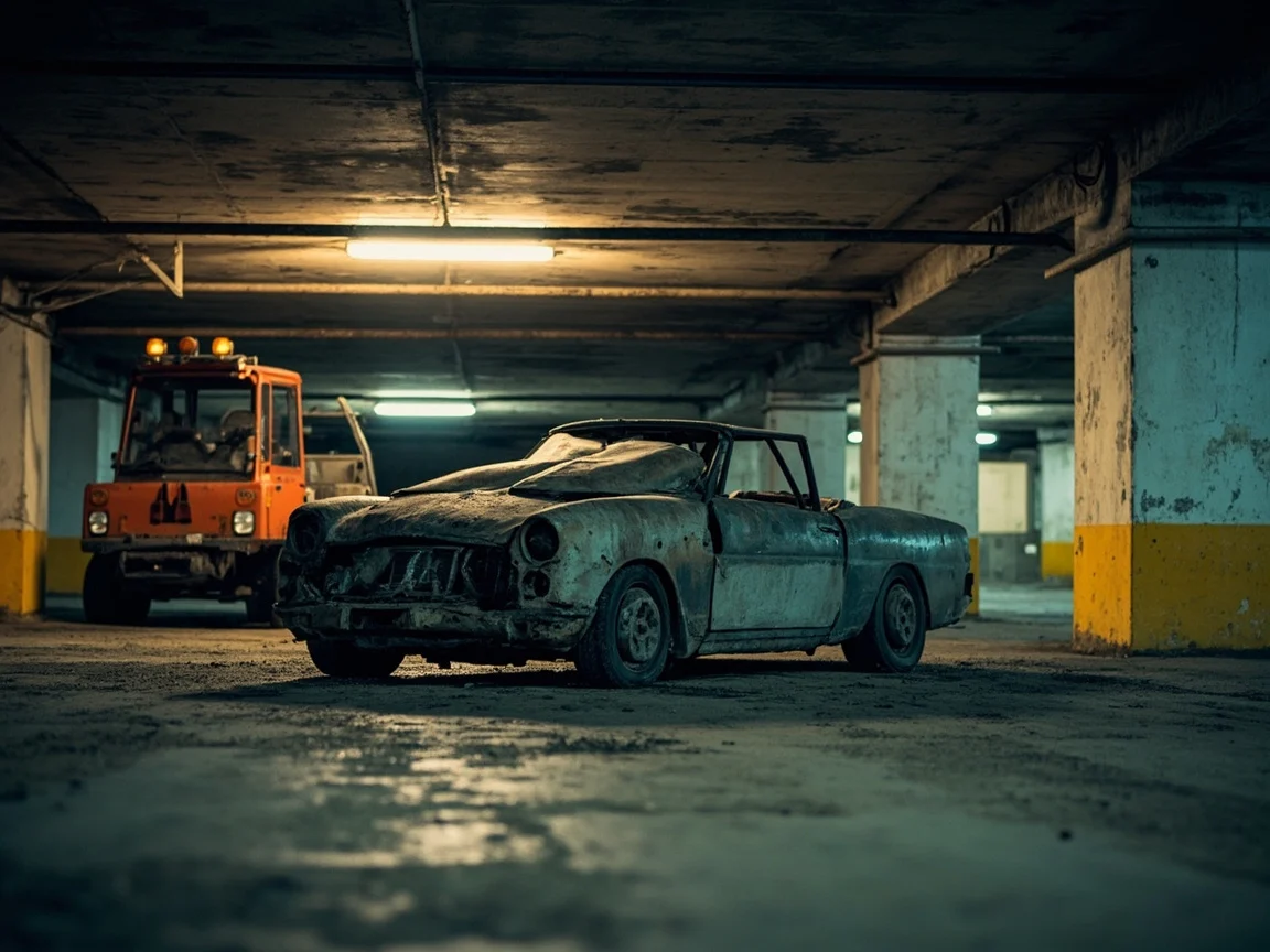Enl&egrave;vement &eacute;pave sous-sol / parking &middot; image &agrave; la une