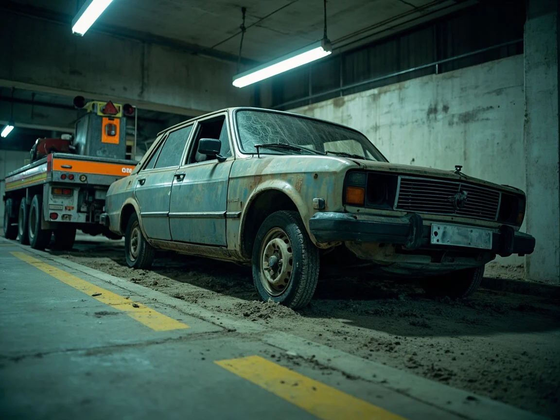 Enl&egrave;vement &eacute;pave sous-sol / parking &middot; image &agrave; la une