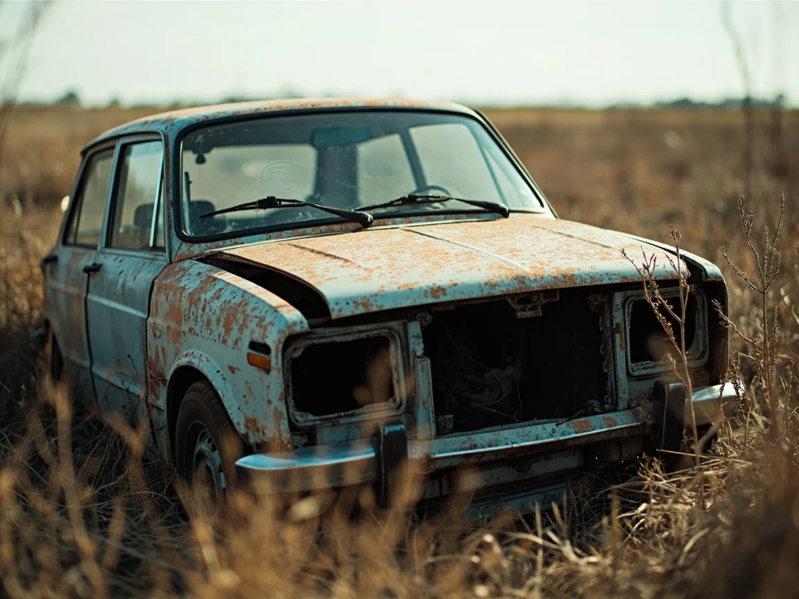 Epave voiture &middot; image &agrave; la une