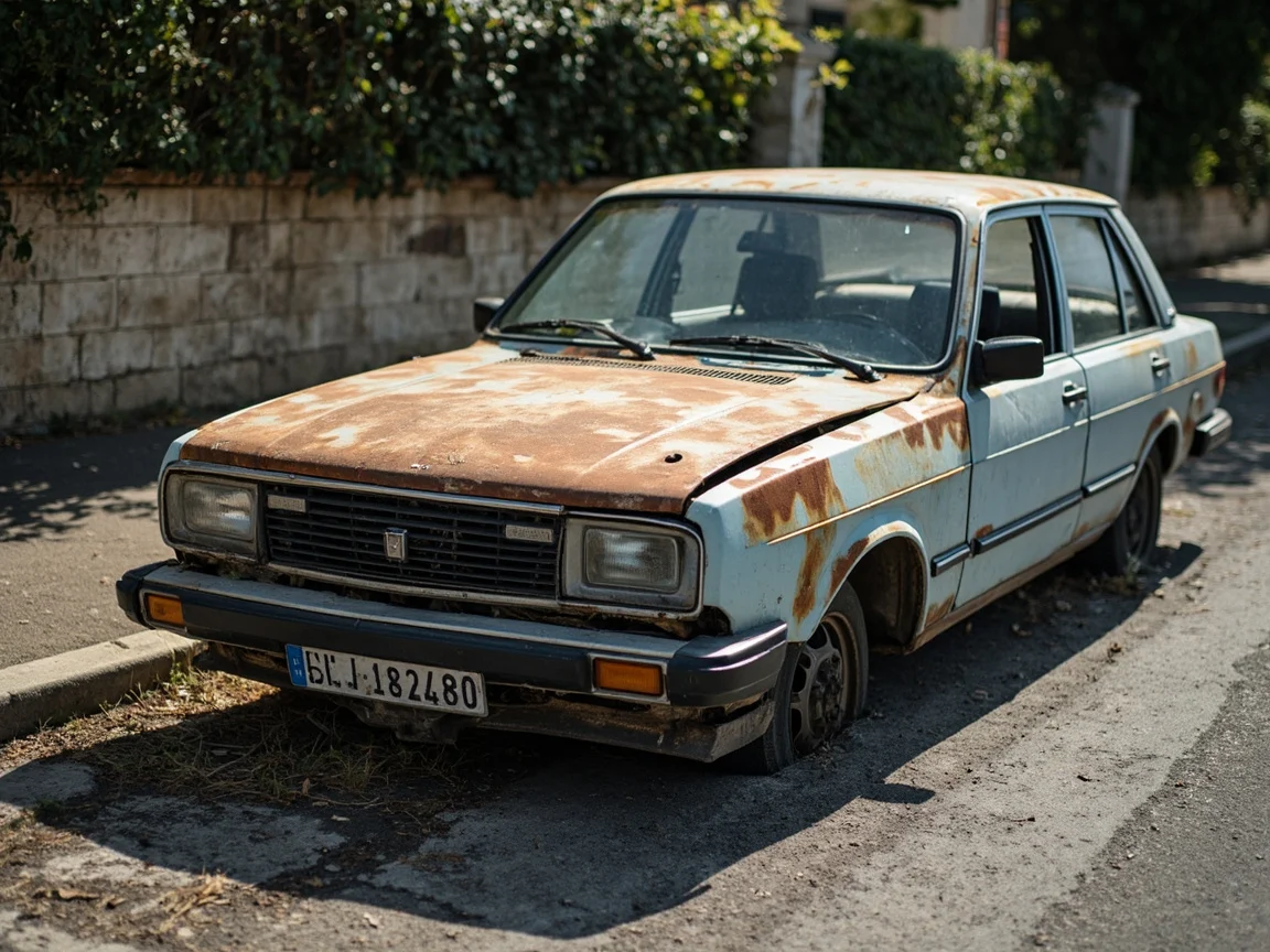 Epave voiture &middot; image &agrave; la une