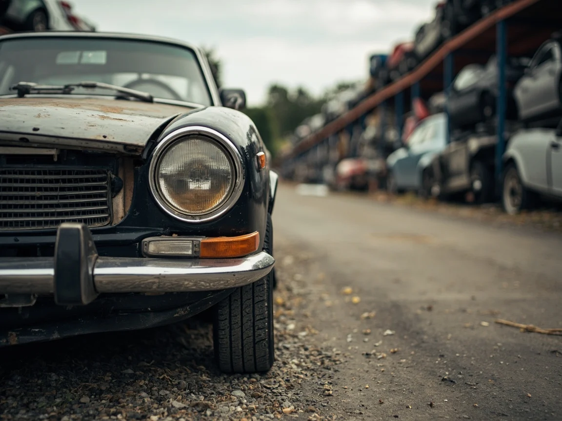 Mettre sa voiture &agrave; la casse &middot; image &agrave; la une