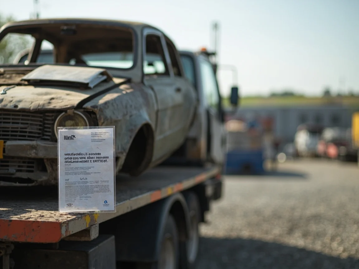 Mettre sa voiture &agrave; la casse &middot; image &agrave; la une