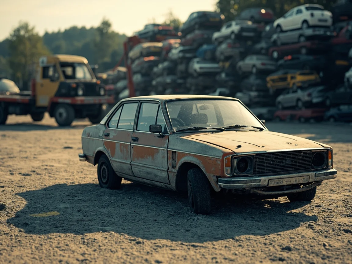 Mettre sa voiture &agrave; la casse &middot; image &agrave; la une