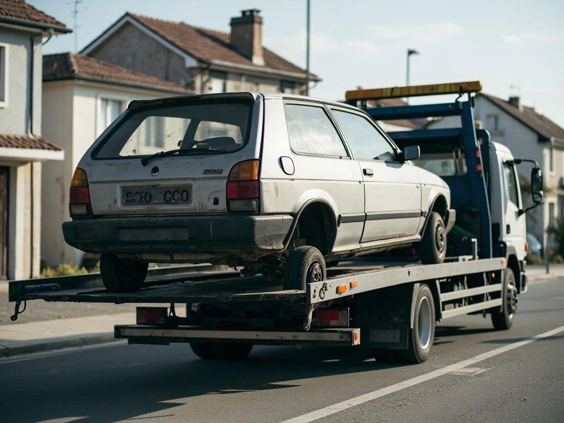 Mettre sa voiture &agrave; la casse &middot; image &agrave; la une