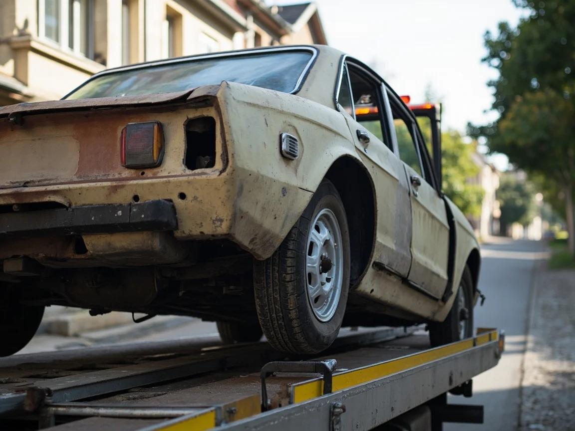 Mettre sa voiture &agrave; la casse &middot; image &agrave; la une