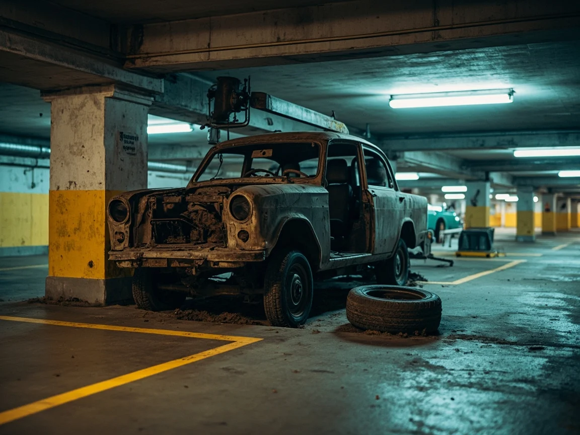 Enl&egrave;vement &eacute;pave sous-sol / parking &middot; image &agrave; la une