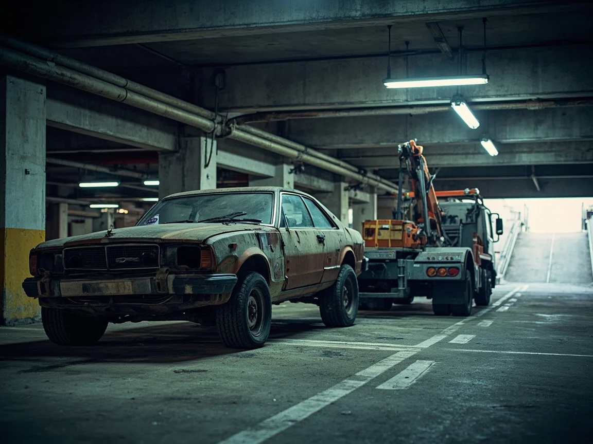Enl&egrave;vement &eacute;pave sous-sol / parking &middot; image &agrave; la une