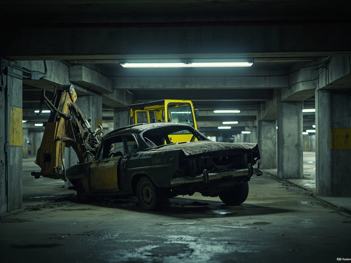 Enl&egrave;vement &eacute;pave sous-sol / parking &middot; image &agrave; la une