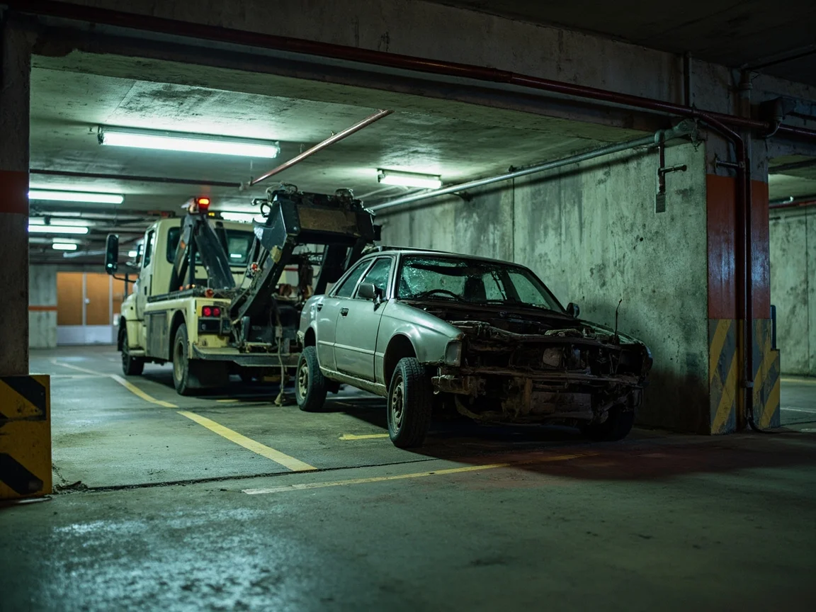 Enl&egrave;vement &eacute;pave sous-sol / parking &middot; image &agrave; la une