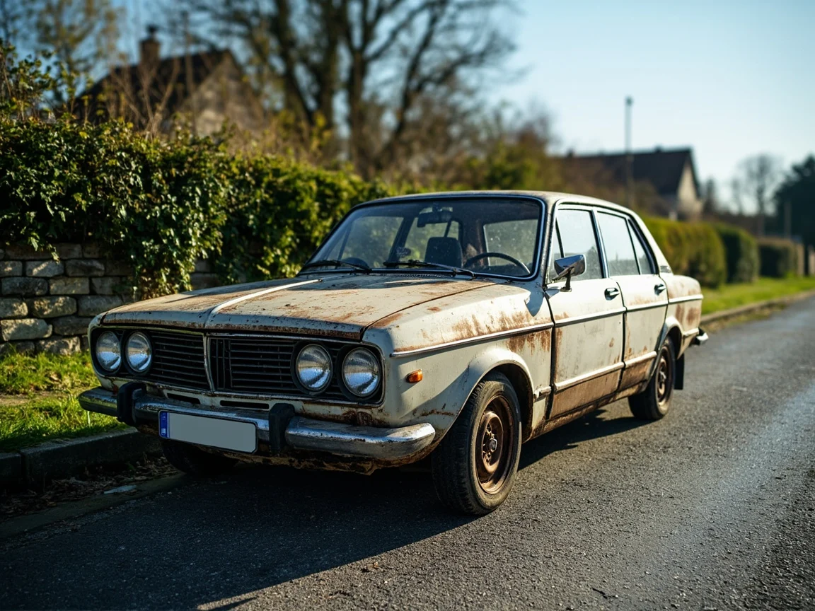 Epave voiture &middot; image &agrave; la une