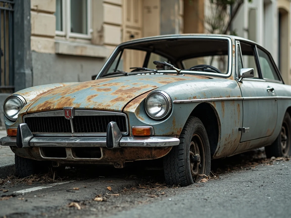 Epave voiture &middot; image &agrave; la une