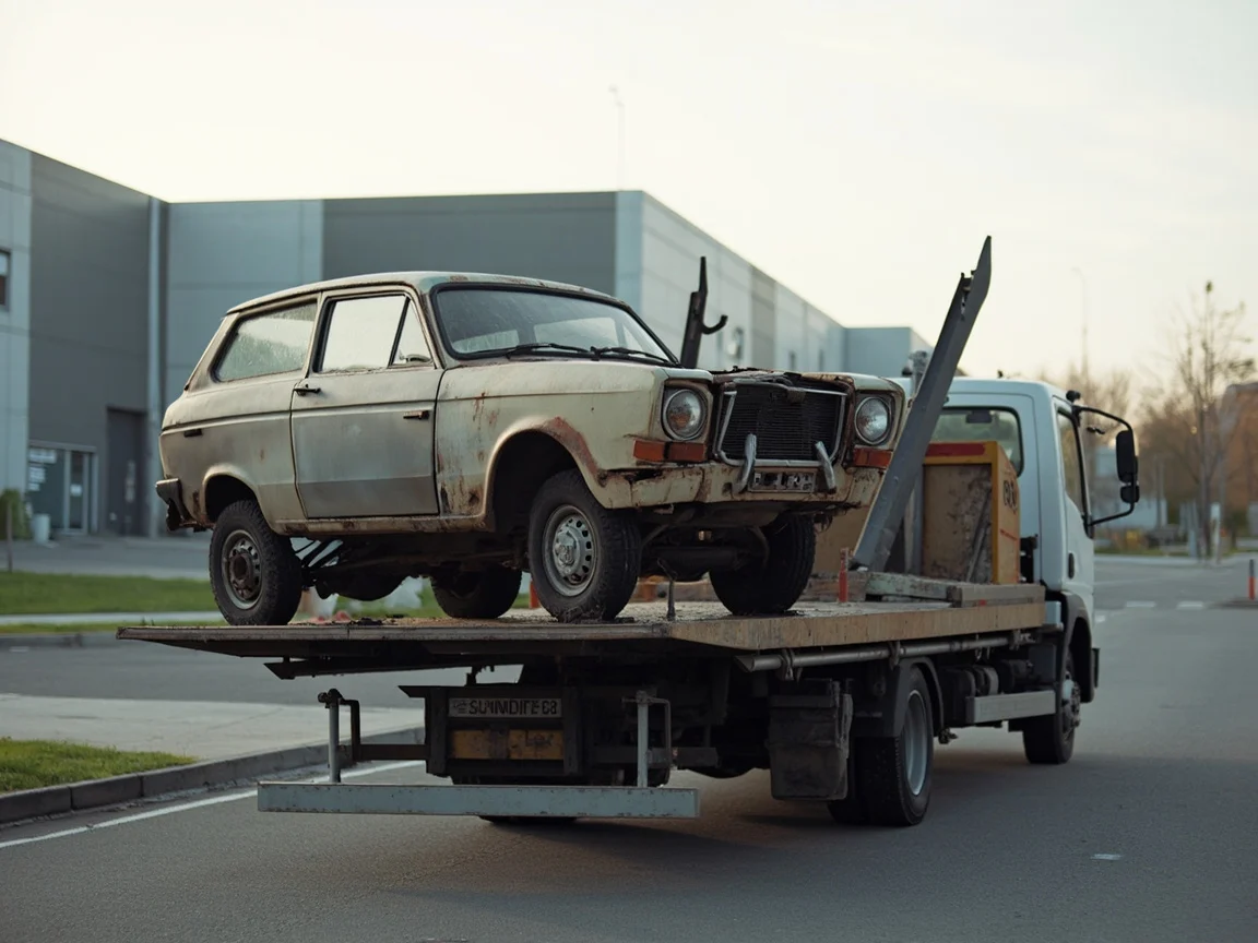 Mettre sa voiture &agrave; la casse &middot; image &agrave; la une