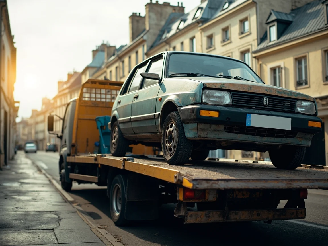 Mettre sa voiture &agrave; la casse &middot; image &agrave; la une