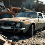 , , , ,  - Destruction voiture Pringy, Seine-et-Marne - 77310