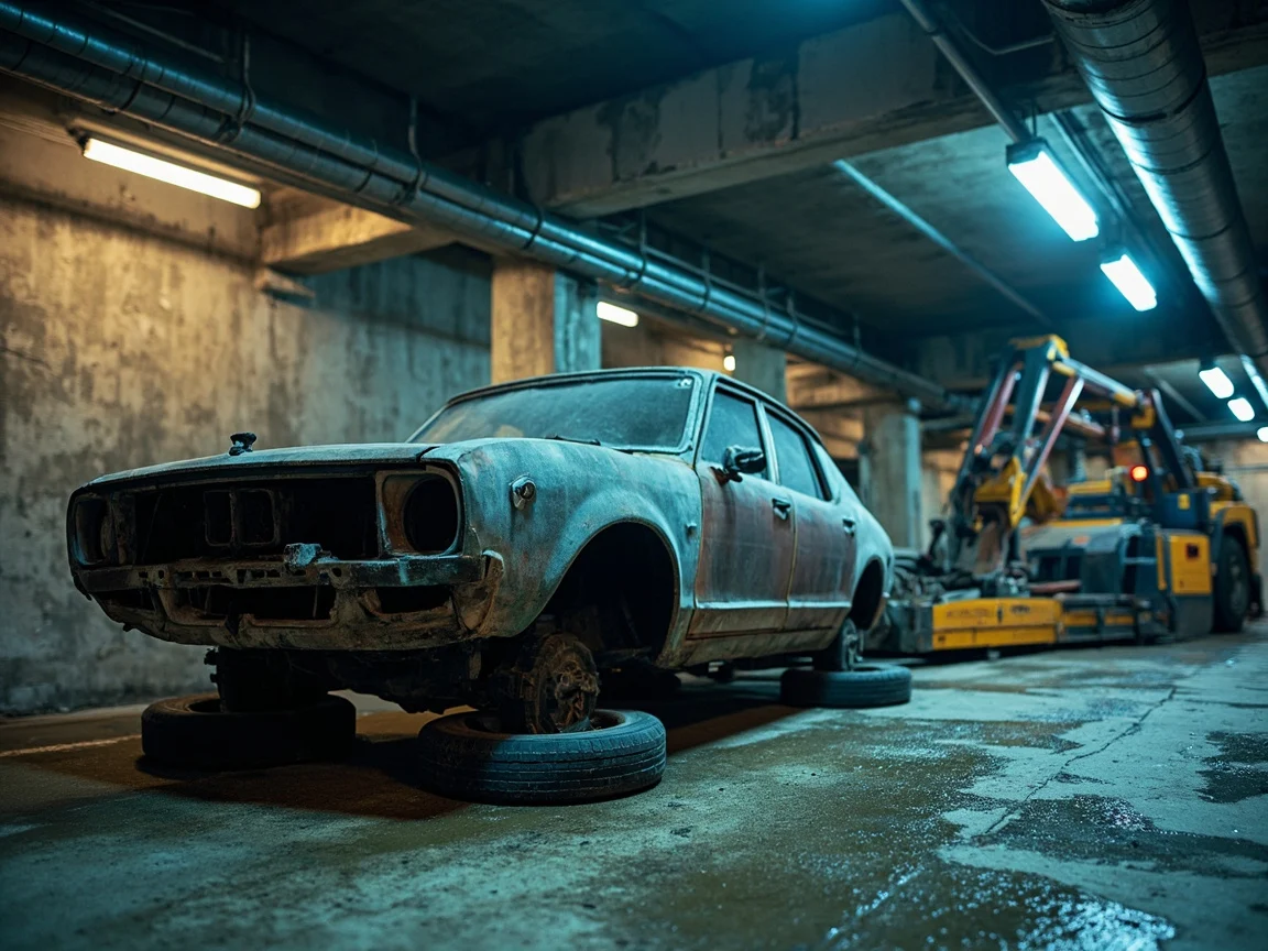 Enl&egrave;vement &eacute;pave sous-sol / parking &middot; image &agrave; la une
