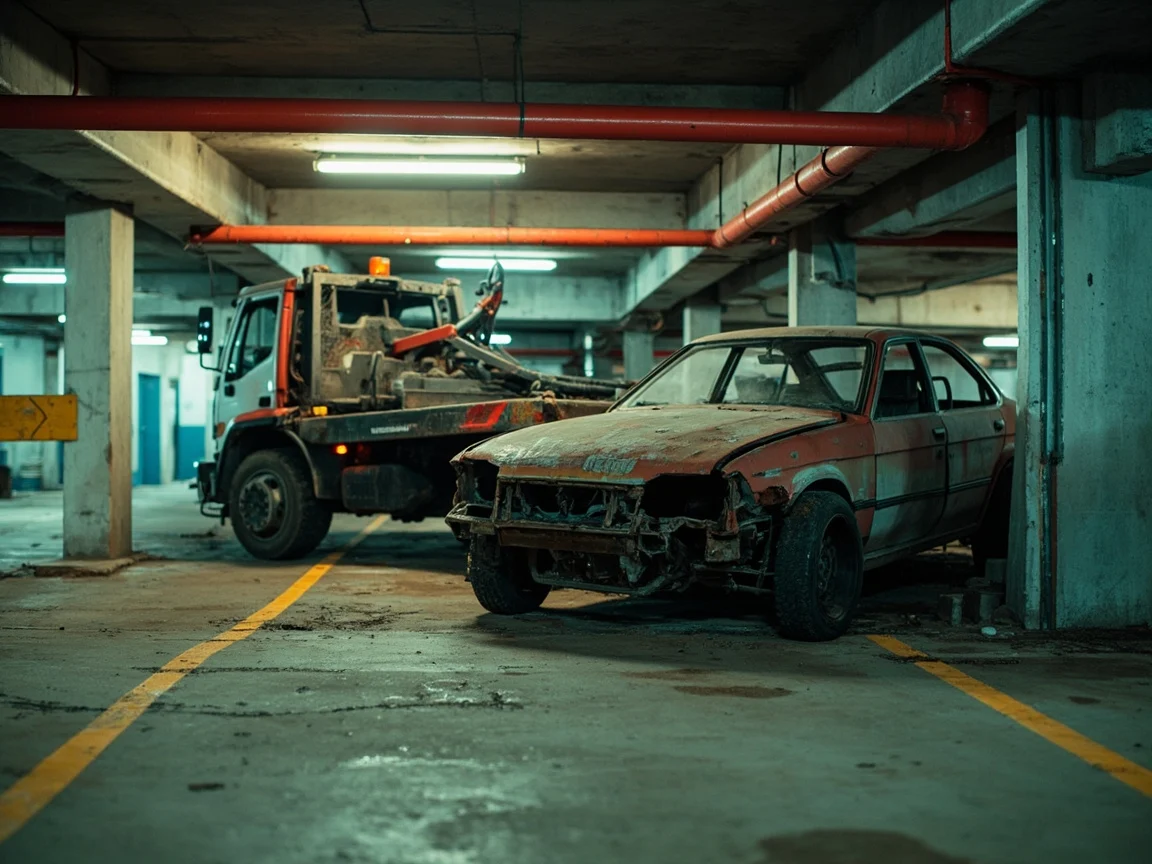 Enl&egrave;vement &eacute;pave sous-sol / parking &middot; image &agrave; la une