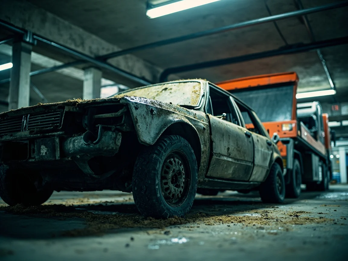 Enl&egrave;vement &eacute;pave sous-sol / parking &middot; image &agrave; la une