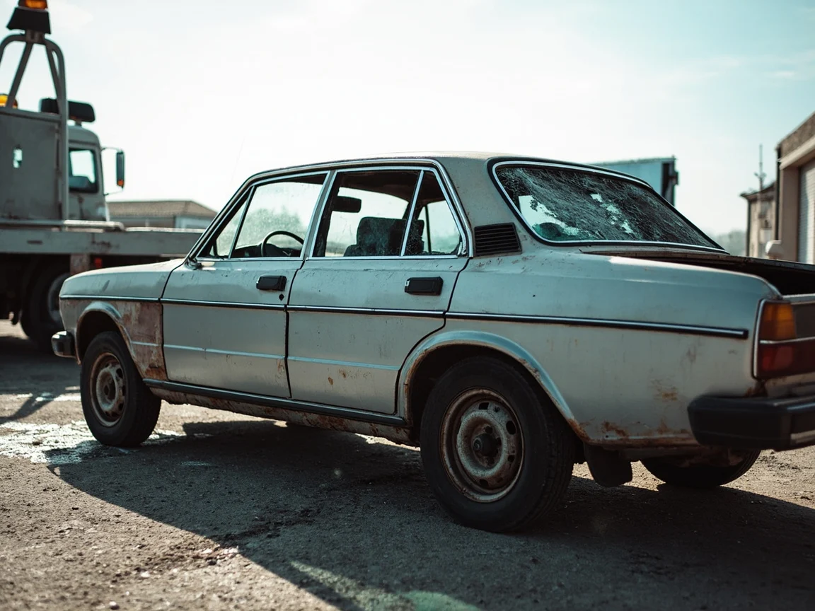 Epave voiture &middot; image &agrave; la une